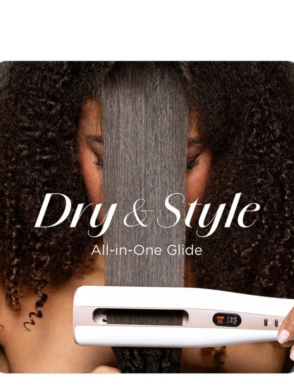 CHI LAVA Air glide - Pearl Hair Tools Flat Iron Dryer Combo